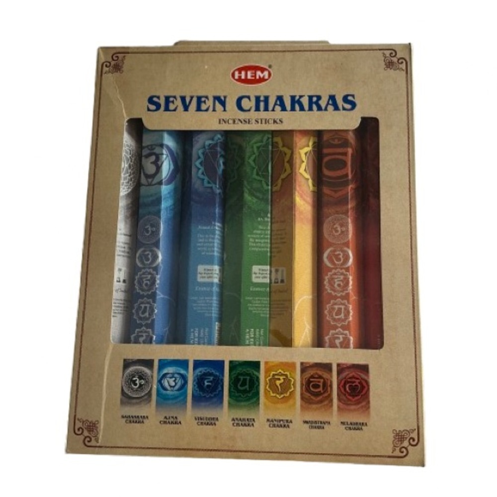 Hem Seven Chakras series incense gift set